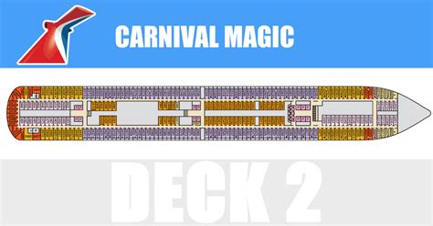 Carnival Magic Deck Chart: Mapping Out Your Perfect Cruise Experience